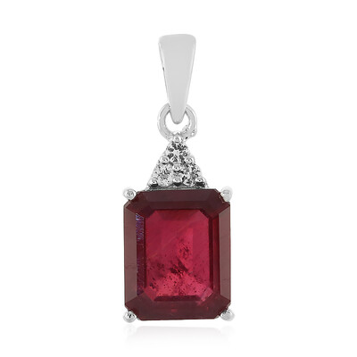 Colgante en plata con Rubí de Madagascar