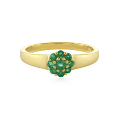 Anillo en plata con Esmeralda de Colombia
