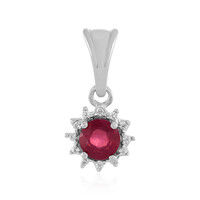 Colgante en plata con Rubí de Madagascar