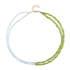 Collar en plata con Peridoto