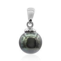 Colgante en plata con Perla cultivada de Tahití (TPC)