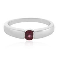 Anillo en plata con Rodolita