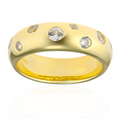Anillo en plata con Zircón(Adela Silber)