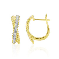 Pendientes en oro con Diamante IF (D)