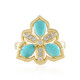 Anillo en plata con Turquesa