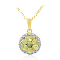 Collar en plata con Peridoto