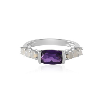 Anillo en plata con Amatista (KM by Juwelo)