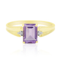 Anillo en oro con Amatista
