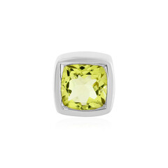 Colgante en plata con Quarzo limón