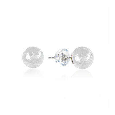 Pendientes en plata con Piedra de Luna