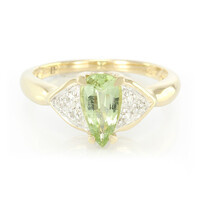 Anillo en oro con Turmalina Paraíba