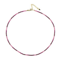 Collar en plata con Granate de la India