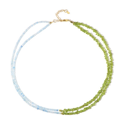 Collar en plata con Peridoto