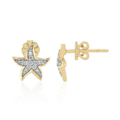 Pendientes en oro con Diamante VVS1 (G)
