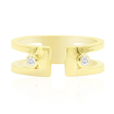 Anillo en plata con Diamante I1 (G) (Annette)