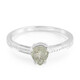 Anillo en plata con Turmalina cuprífera