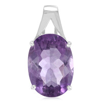 Colgante en plata con Fluorita de España