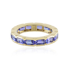 Anillo en oro con Tanzanita AAA (de Melo)