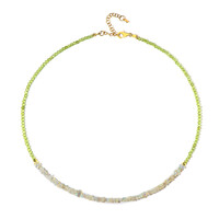 Collar en plata con Peridoto