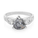 Anillo en plata con Obsidiana Copo de Nieve