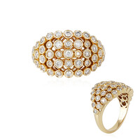 Anillo en oro con Diamante SI2 (H) (de Melo)
