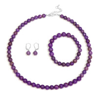 Set en plata con Fosfosiderita