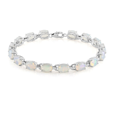 Brazalete en plata con Ópalo de Welo