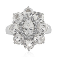 Anillo en plata con Danburita