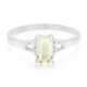 Anillo en plata con Cuncita amarillo canario