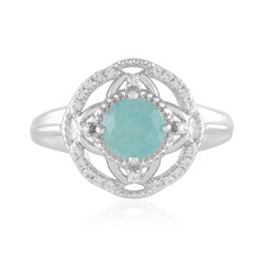 Anillo en plata con Grandidierita