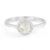 Anillo en plata con Ortoclasa