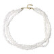 Collar en plata con Cuarzo blanco