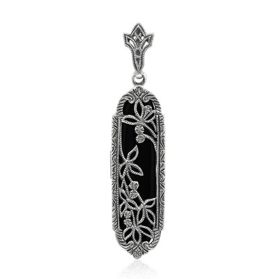 Colgante en plata con Ónix