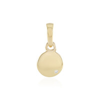 Colgante en plata con Diamante I2 (I)