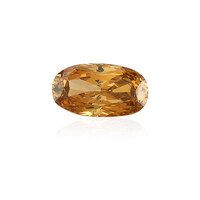 Piedra preciosa con Diamante naranja SI