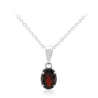 Collar en plata con Granate