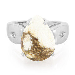 Anillo en plata con Magnesita