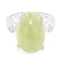 Anillo en plata con Aragonita de Capillitas