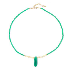 Collar en plata con Ónix