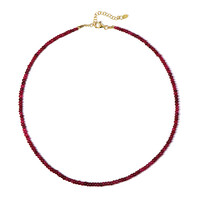 Collar en plata con Rubí de Madagascar