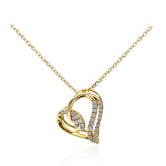 Collar en oro con Diamante SI2 (H) (Smithsonian)