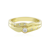 Anillo en oro con Diamante limpio a lupa F (LUCENT DIAMONDS)