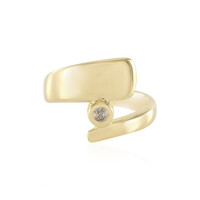 Anillo en plata con Diamante chocolate I2