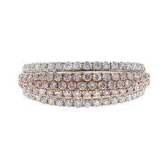 Anillo en oro con Diamante rosa I1 (CIRARI)