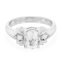 Anillo en plata con Berilo del Himalaya