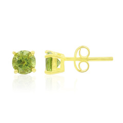 Pendientes en plata con Peridoto