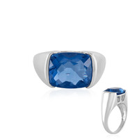Anillo en plata con Fluorita de color cambiante