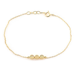 Brazalete en plata con Ópalo de Welo