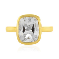Anillo en plata con Cuarzo blanco