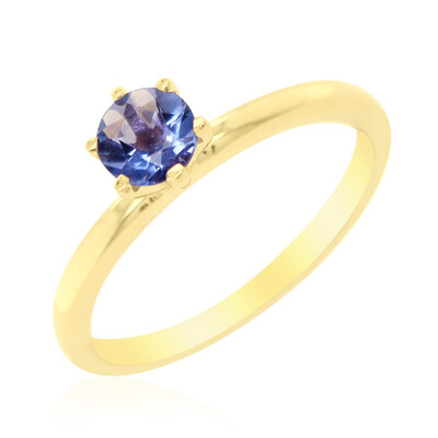 Anillo en plata con Fluorita de color cambiante